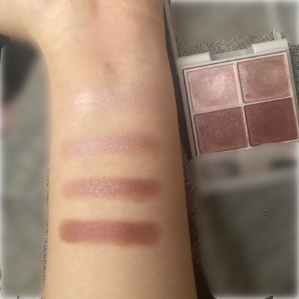 シルキースフレアイズ/キャンメイク/アイシャドウパレットを使ったクチコミ(3枚目)