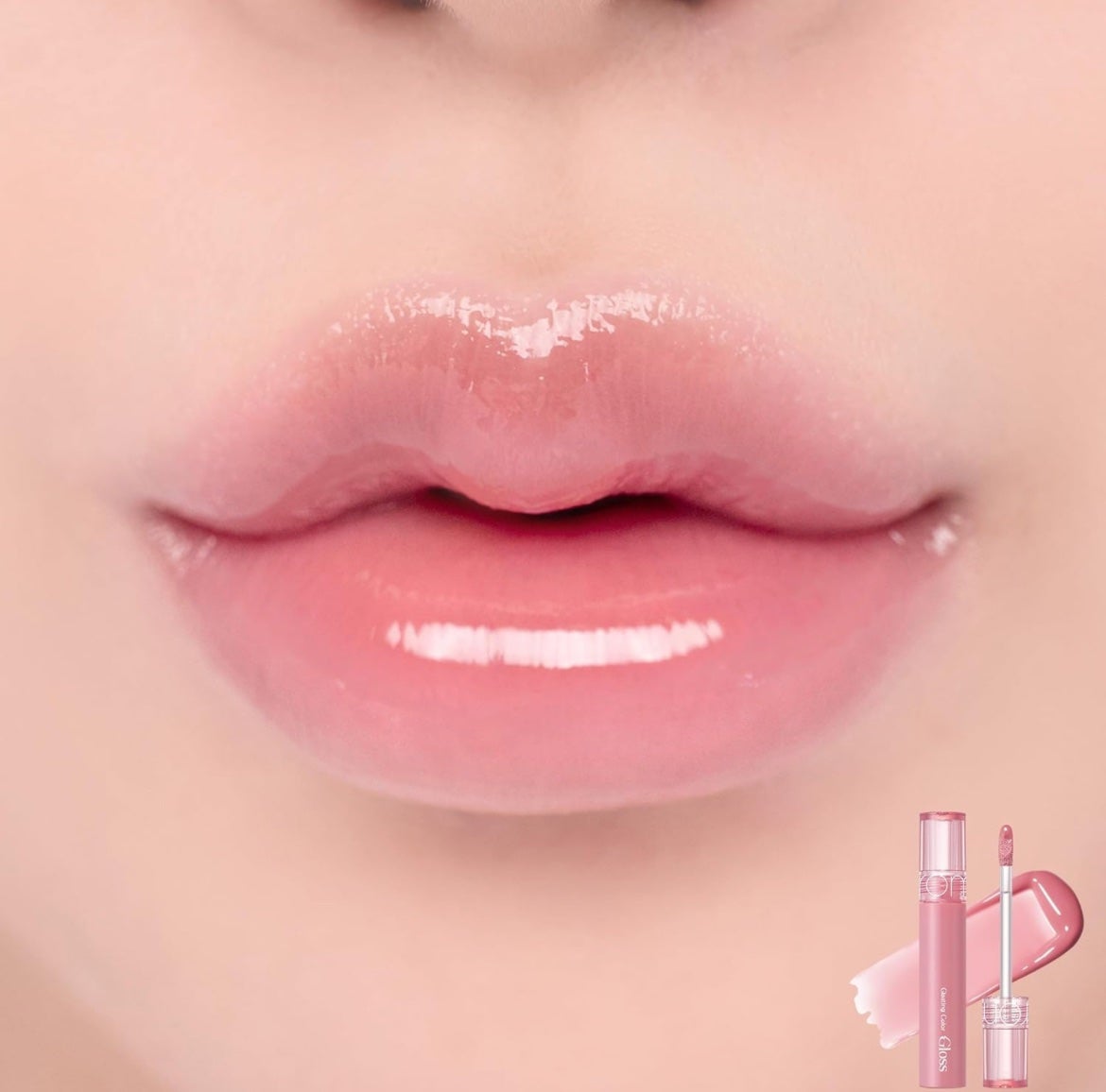 グラスティングカラーグロス/rom&nd/リップグロスを使ったクチコミ(2枚目)