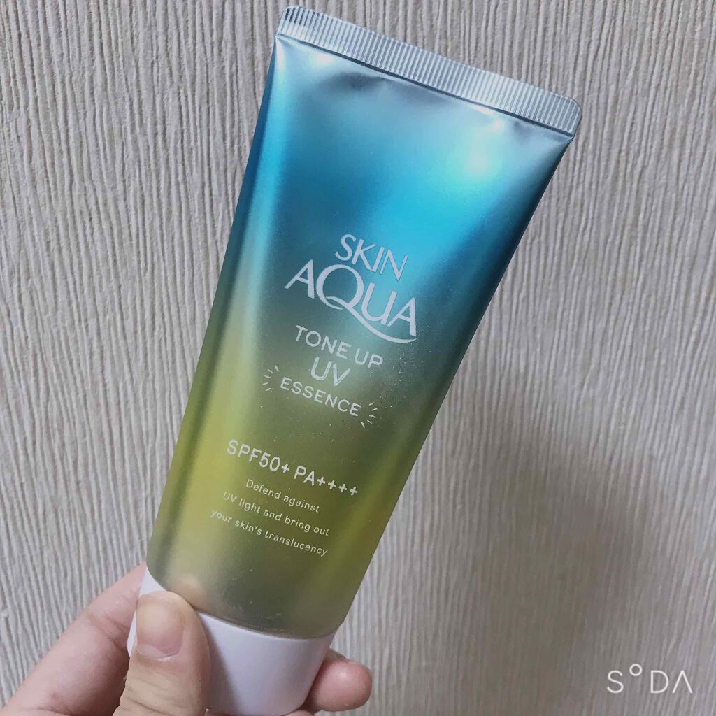 スキンアクア トーンアップUVエッセンス/スキンアクア/日焼け止めクリームを使ったクチコミ(1枚目)