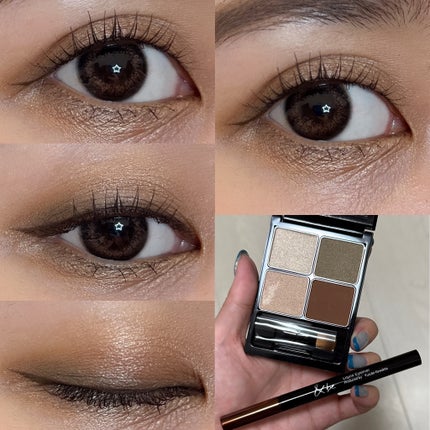 リキッドアイライナー ブラウン/&be/リキッドアイライナーの画像