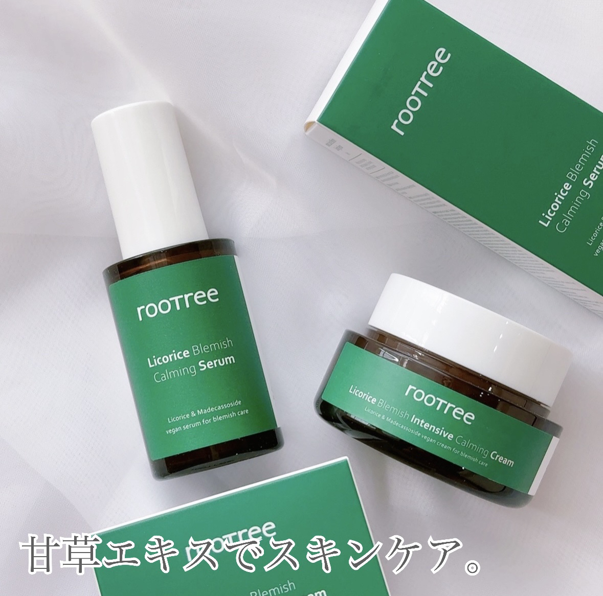 リコリス ブレミッシュ カーミングセラム/rooTree/美容液を使ったクチコミ（1枚目）