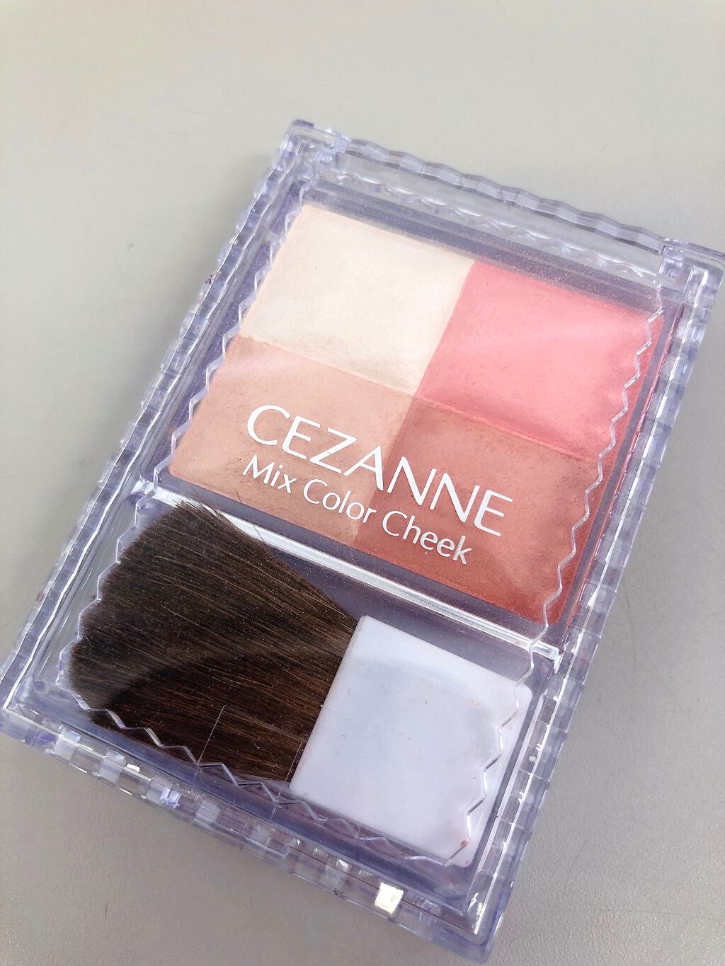 ミックスカラーチーク/CEZANNE/パウダーチークを使ったクチコミ(1枚目)