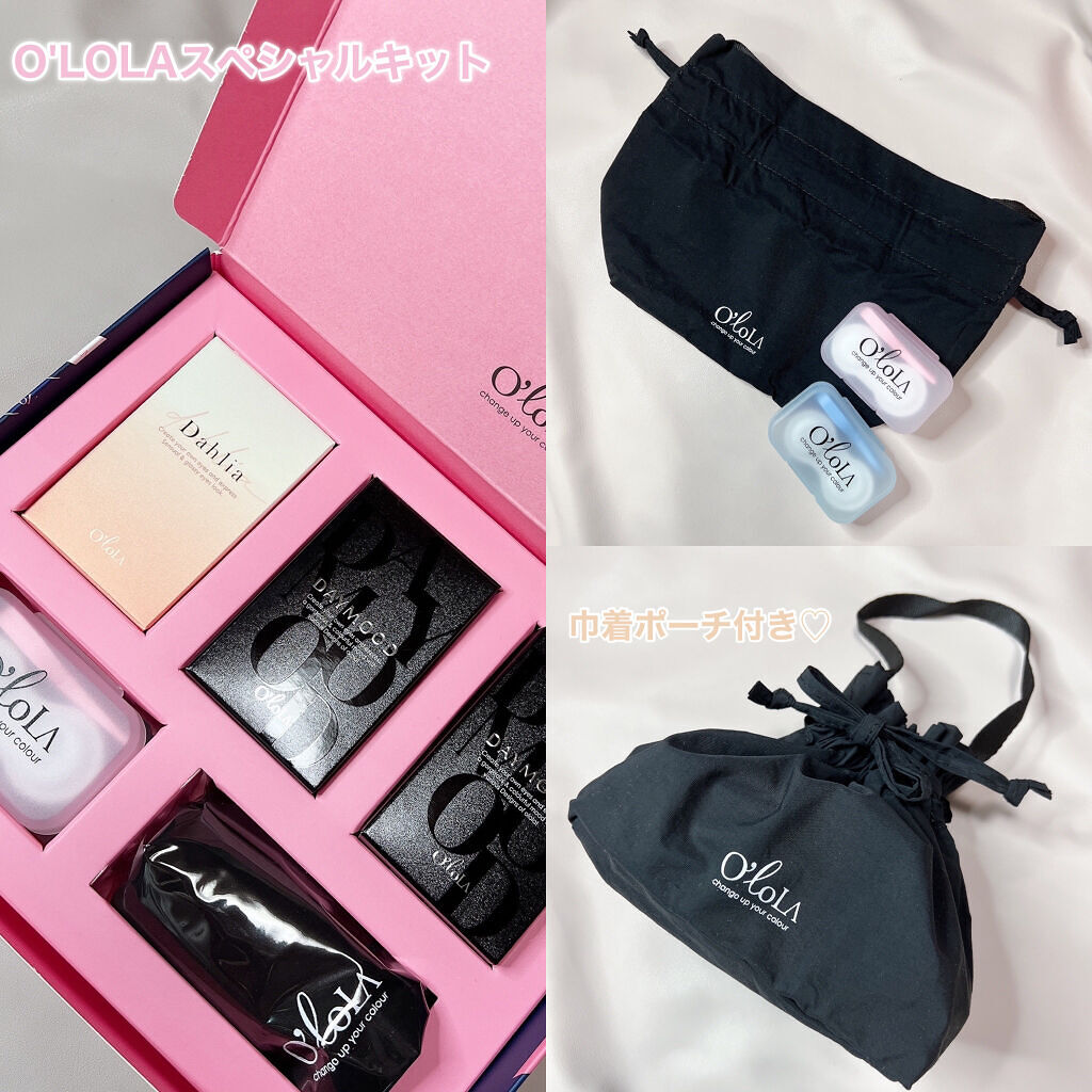 ダリアブラウンマンスリー (DAHLIA BROWN monthly)/OLOLA/１ヶ月（１MONTH）カラコンを使ったクチコミ（3枚目）