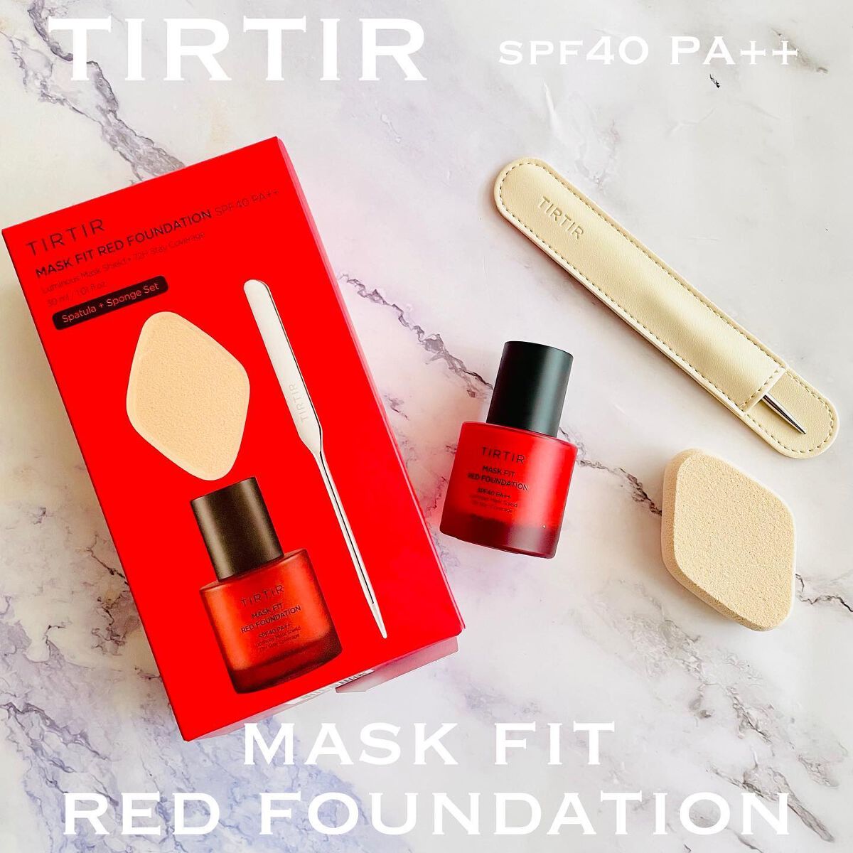 マスクフィットレッドファンデーション/TIRTIR(ティルティル)/リキッドファンデーションを使ったクチコミ(2枚目)