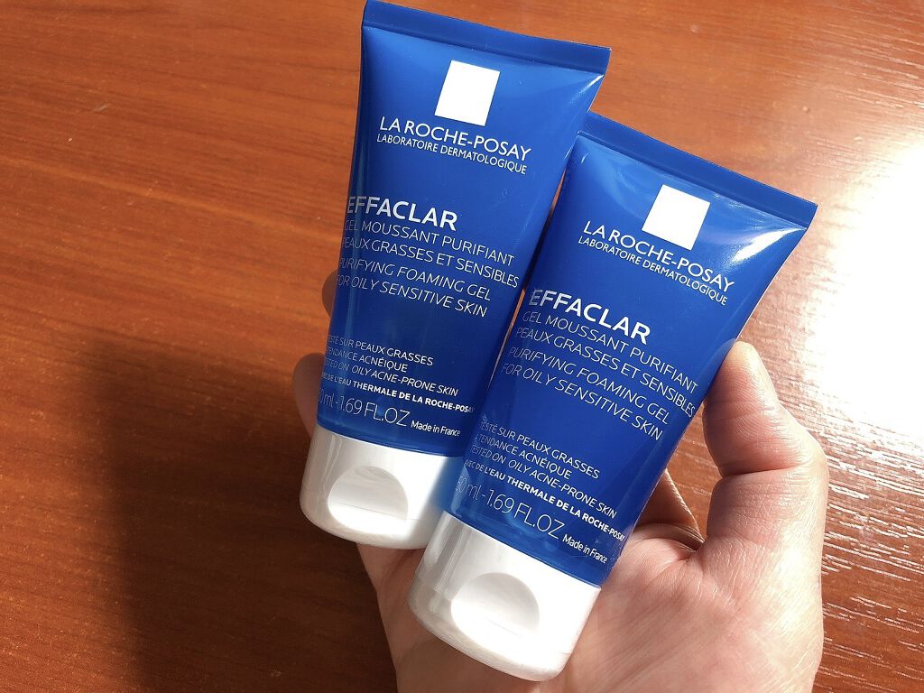 エファクラ ジェルムッサン/ラ ロッシュ ポゼ/洗顔フォームを使ったクチコミ（1枚目）