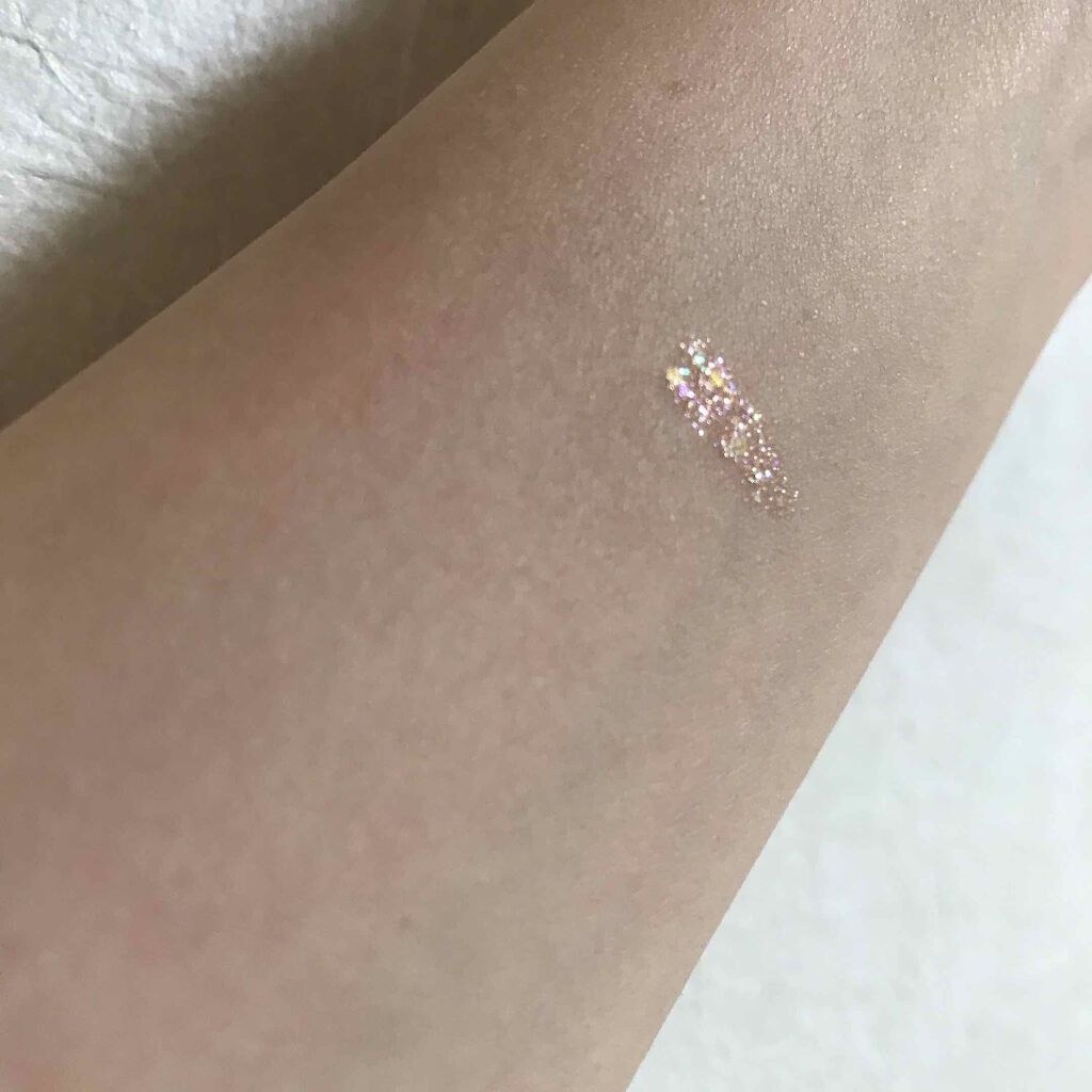 リキッド グリッター シャドウ/rom&nd/グリッターを使ったクチコミ(3枚目)