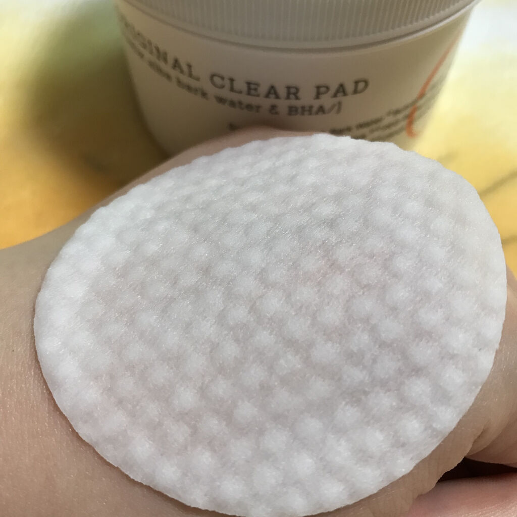 ワンステップオリジナルクリアパッド/COSRX/トナーパッドを使ったクチコミ（3枚目）