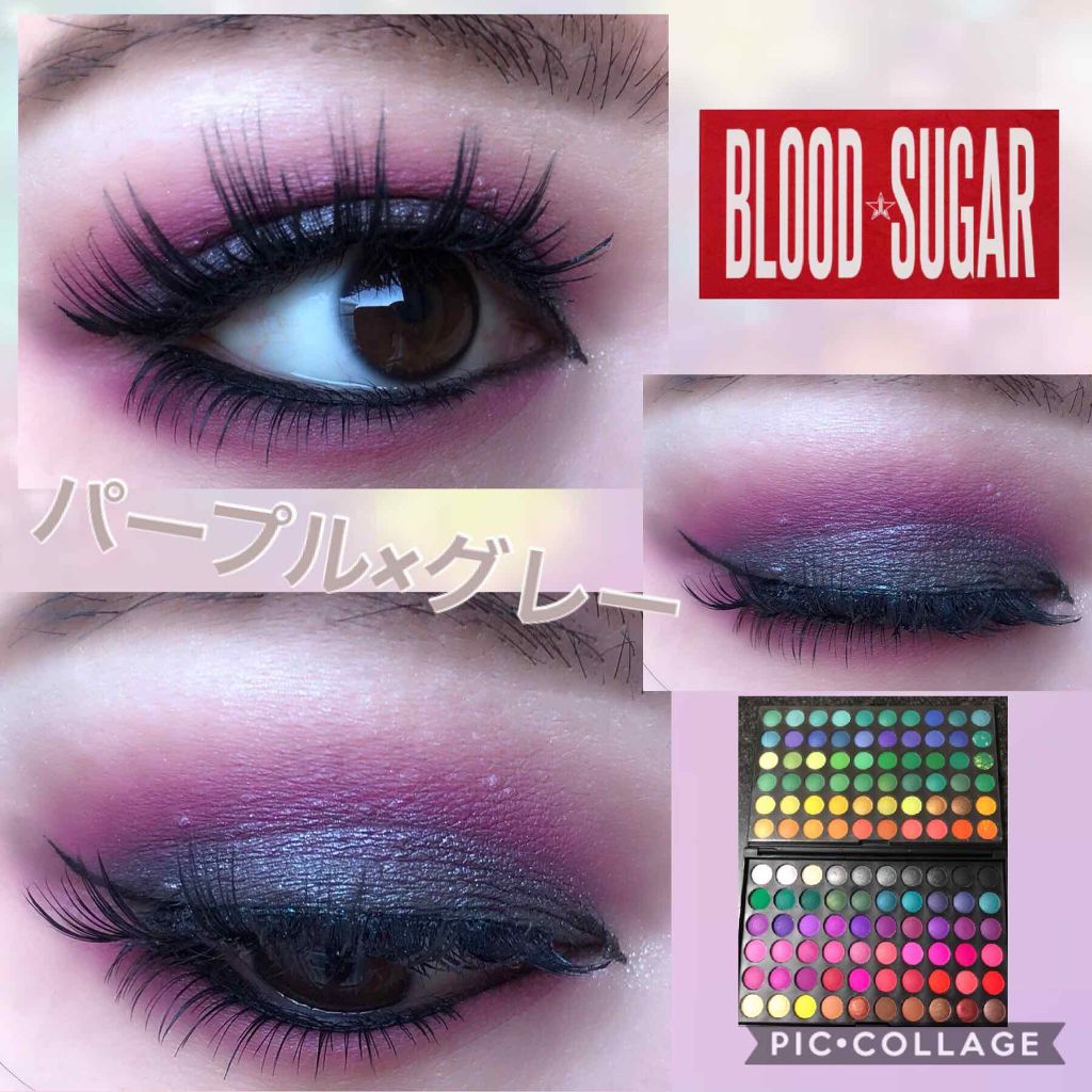 BLOOD SUGAR Eyeshadow Palette/Jeffree Star Cosmetics/アイシャドウパレットを使ったクチコミ（1枚目）