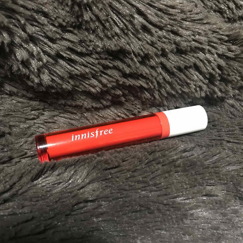 ビビッドクリーミーティント/innisfree/口紅を使ったクチコミ(1枚目)