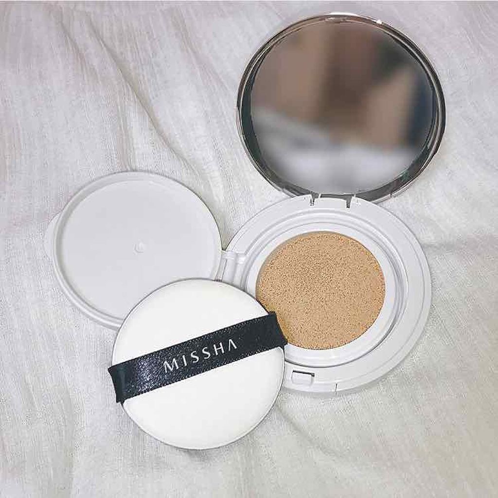 M クッションファンデーション(マット)/MISSHA/クッションファンデーションを使ったクチコミ(1枚目)