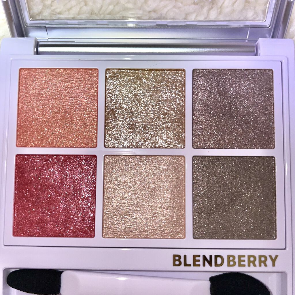 オーラクリエイション/BLEND BERRY/アイシャドウパレットを使ったクチコミ（3枚目）