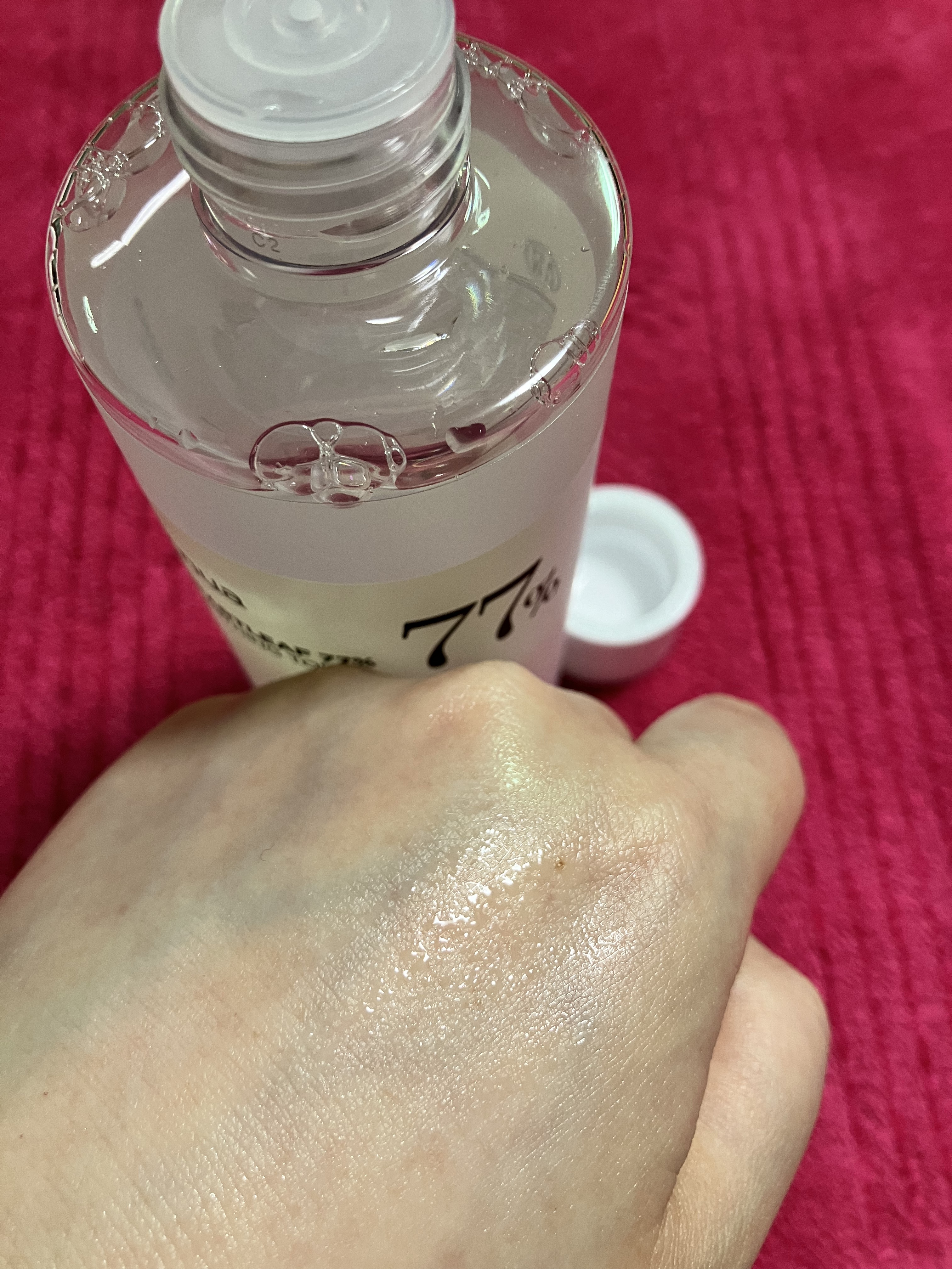 ドクダミ 77 スージングトナー/Anua/化粧水を使ったクチコミ（2枚目）