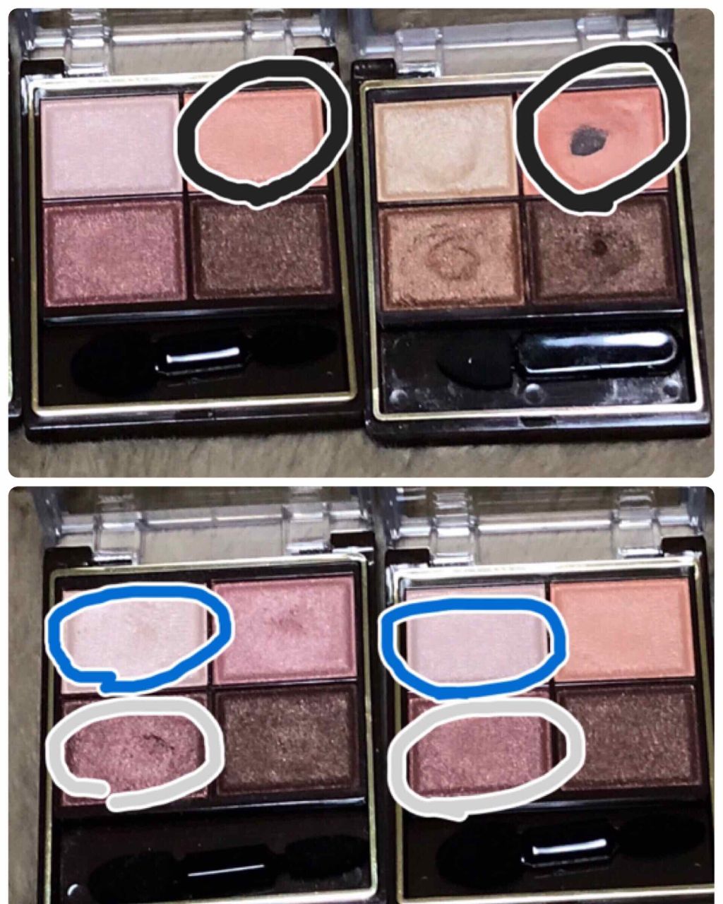 スキニーリッチシャドウ/excel/アイシャドウパレットを使ったクチコミ（3枚目）