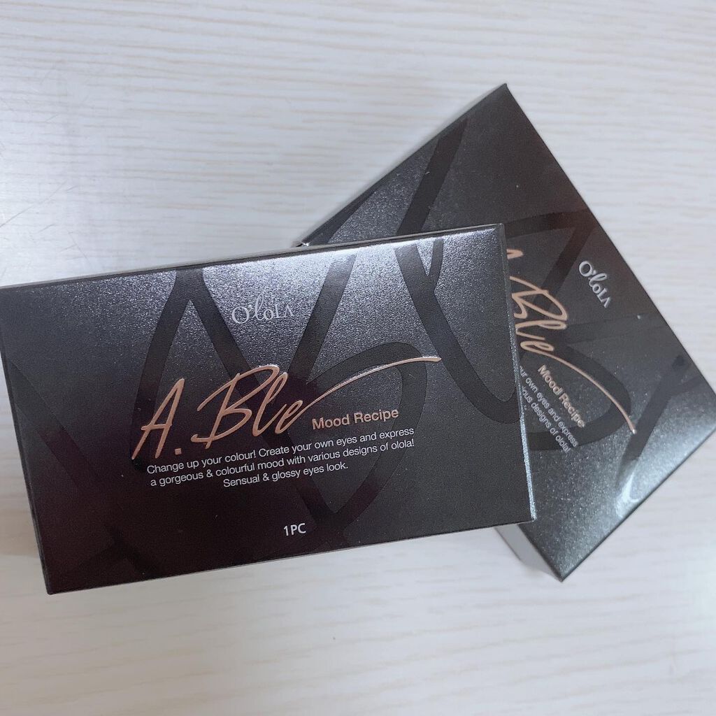 エーブルブルーマンスリー (A.BLE BLUE monthly)/OLOLA/1ヶ月(1MONTH)カラコンを使ったクチコミ(4枚目)