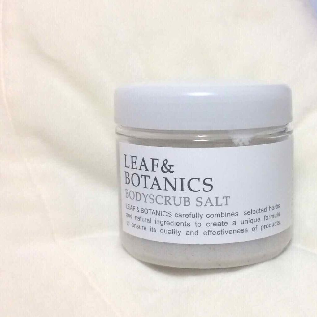 ボディスクラブ ソルト/LEAF＆BOTANICS /ボディスクラブを使ったクチコミ（1枚目）