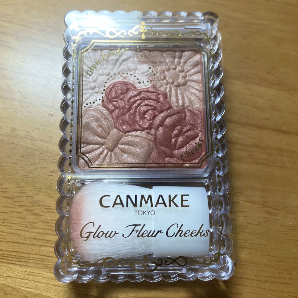 グロウフルールチークス/キャンメイク/パウダーチークを使ったクチコミ（1枚目）
