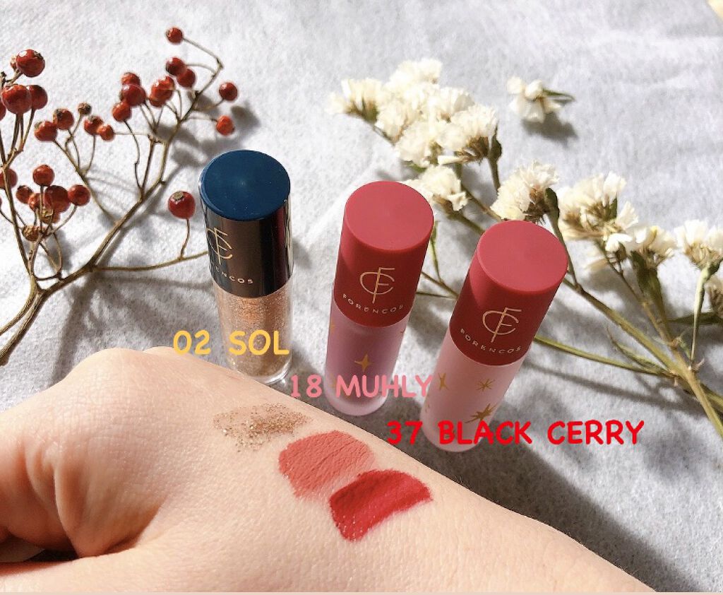 ホリデーパーティーセット/フォレンコス/メイクアップキットを使ったクチコミ（3枚目）