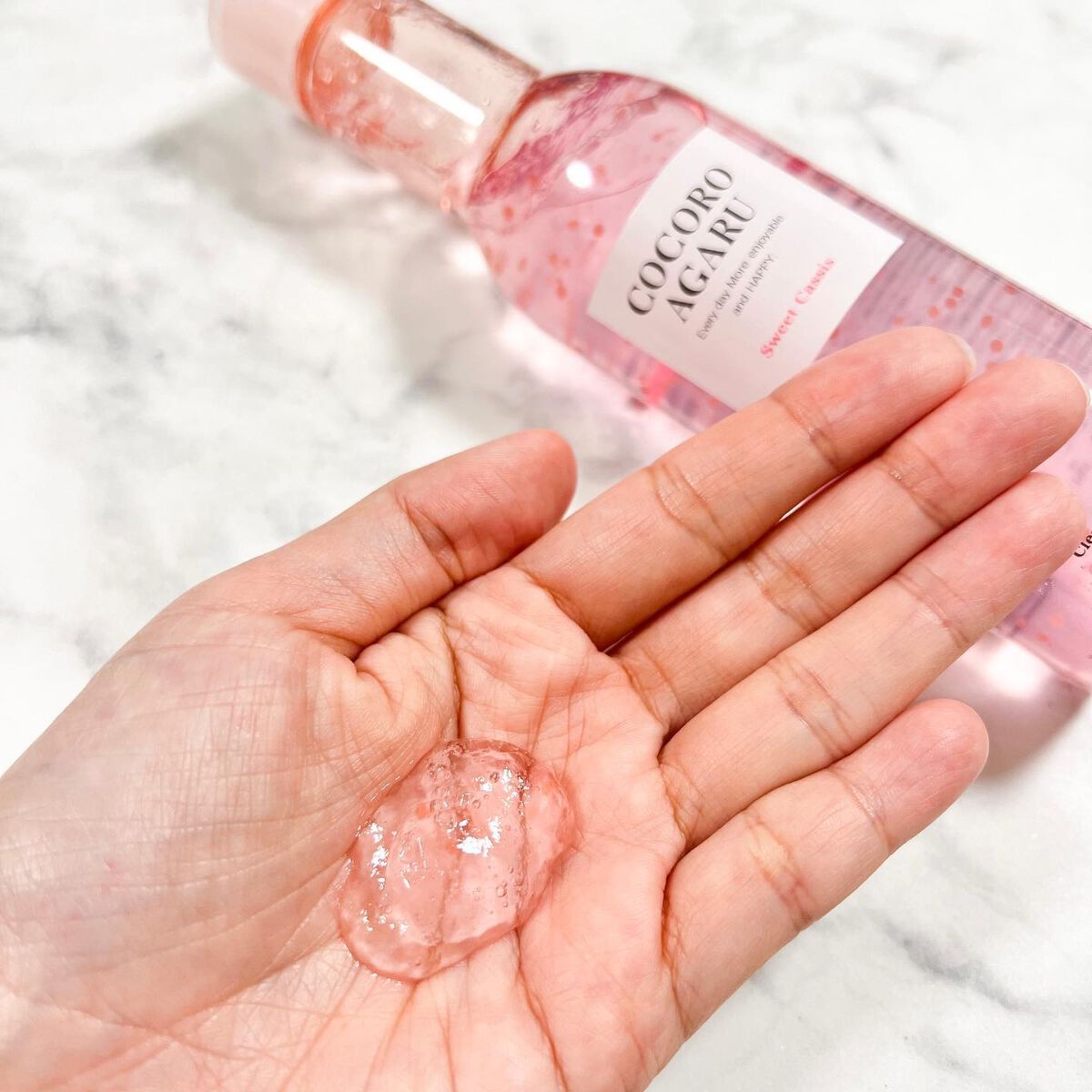 クレンジングジュレ シトラスミックス/cocoroagaru/クレンジングジェルを使ったクチコミ（2枚目）