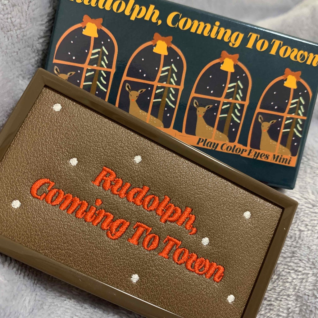 ルドルフ プレイカラー アイシャドウミニ ソリ/ETUDE/アイシャドウパレットを使ったクチコミ(2枚目)