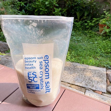 シークリスタルス エプソムソルト オリジナル/sea crystals/無機塩系入浴剤を使ったクチコミ(2枚目)