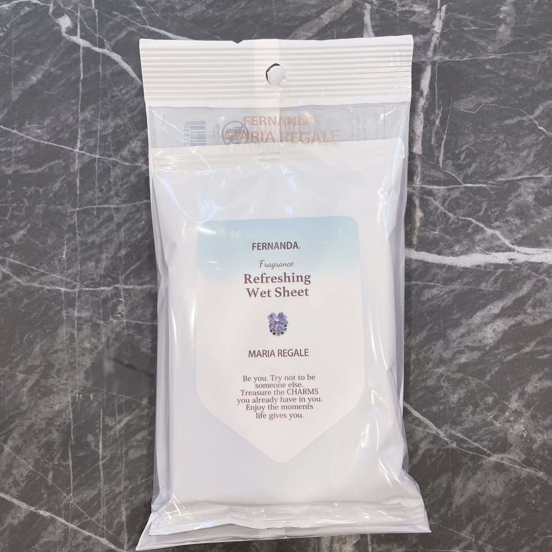 リフレッシングウェットシート マリアリゲル/フェルナンダ/ボディシートを使ったクチコミ（1枚目）