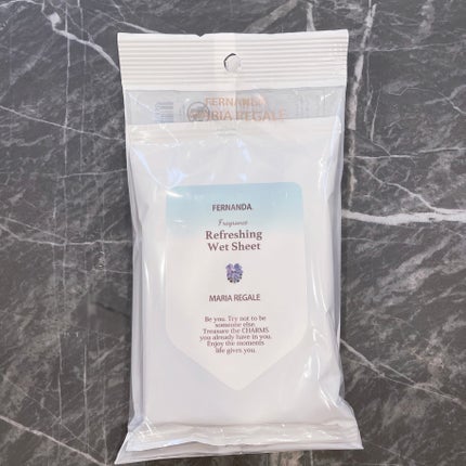 フェルナンダ リフレッシングウェットシート マリアリゲルのクチコミ「
----------♡----------
フェルナンダ
リフレッシングウェットシート .....」(1枚目)