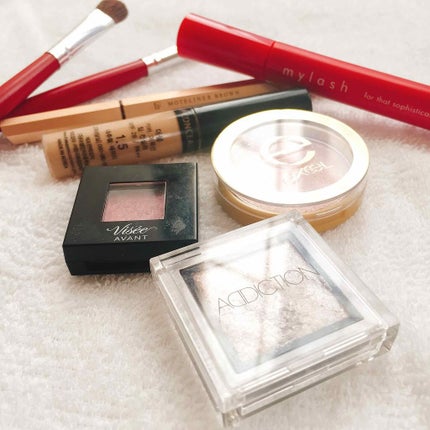 シャイニーシャドウ N/excel/単色アイシャドウを使ったクチコミ(3枚目)