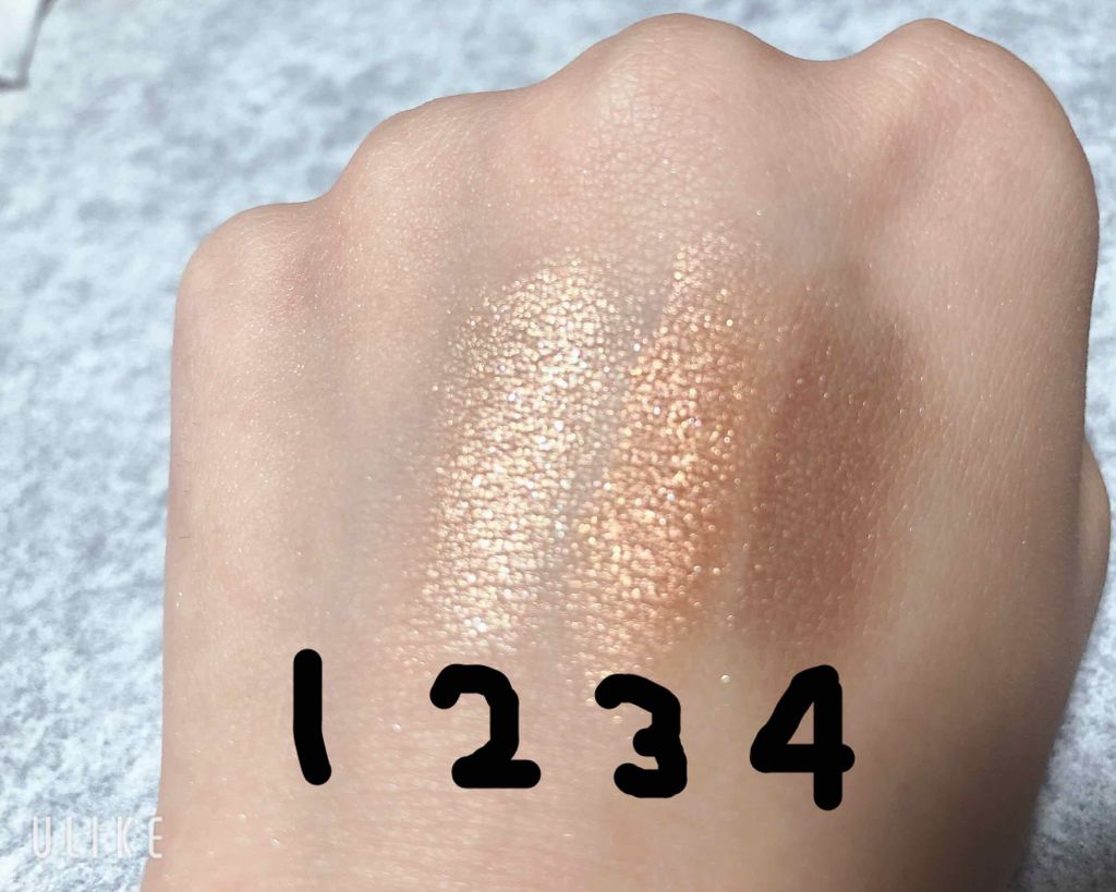 アクセントカラーアイズ CC/インテグレート/アイシャドウパレットを使ったクチコミ（3枚目）