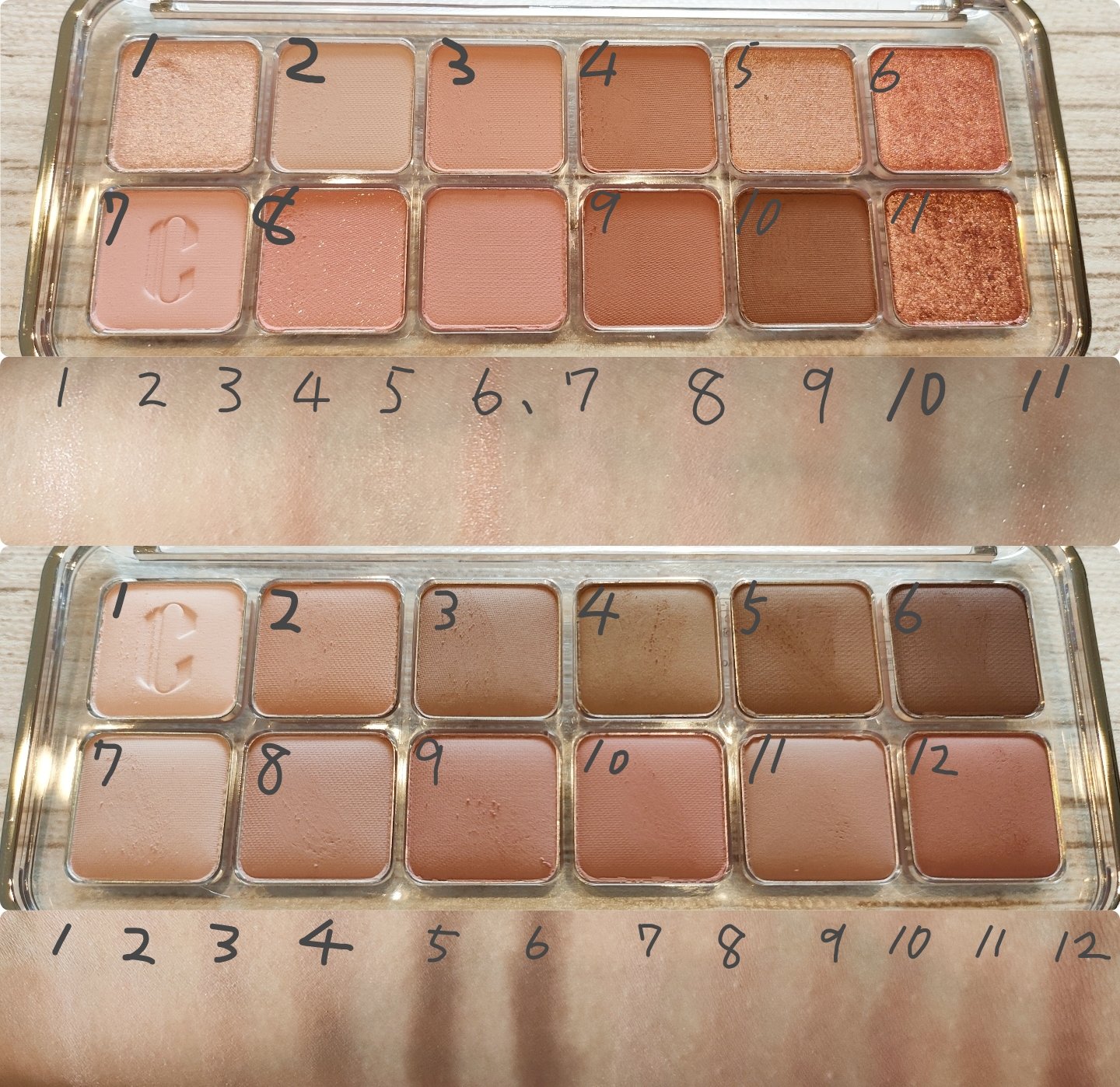 プロ アイ パレット エアー 02 ローズコネクト(ROSE CONNECT)/CLIO/アイシャドウパレットを使ったクチコミ（2枚目）