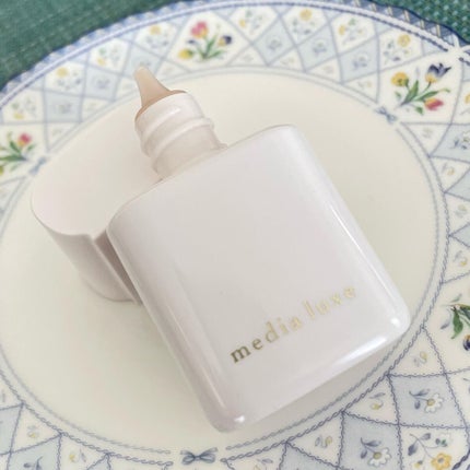 リキッドファンデーション/media luxe/リキッドファンデーションを使ったクチコミ(5枚目)