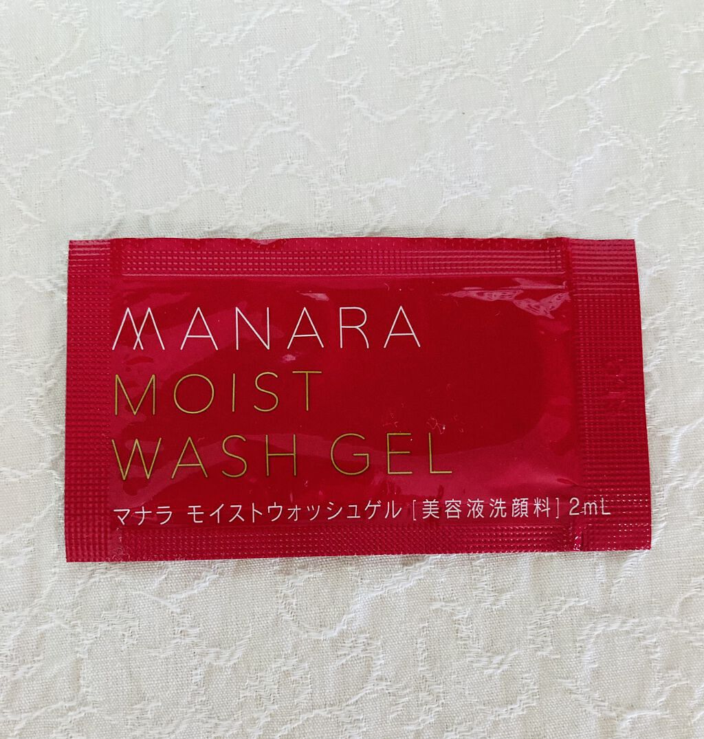 モイストウォッシュゲル しっとり/マナラ/その他洗顔料を使ったクチコミ（1枚目）