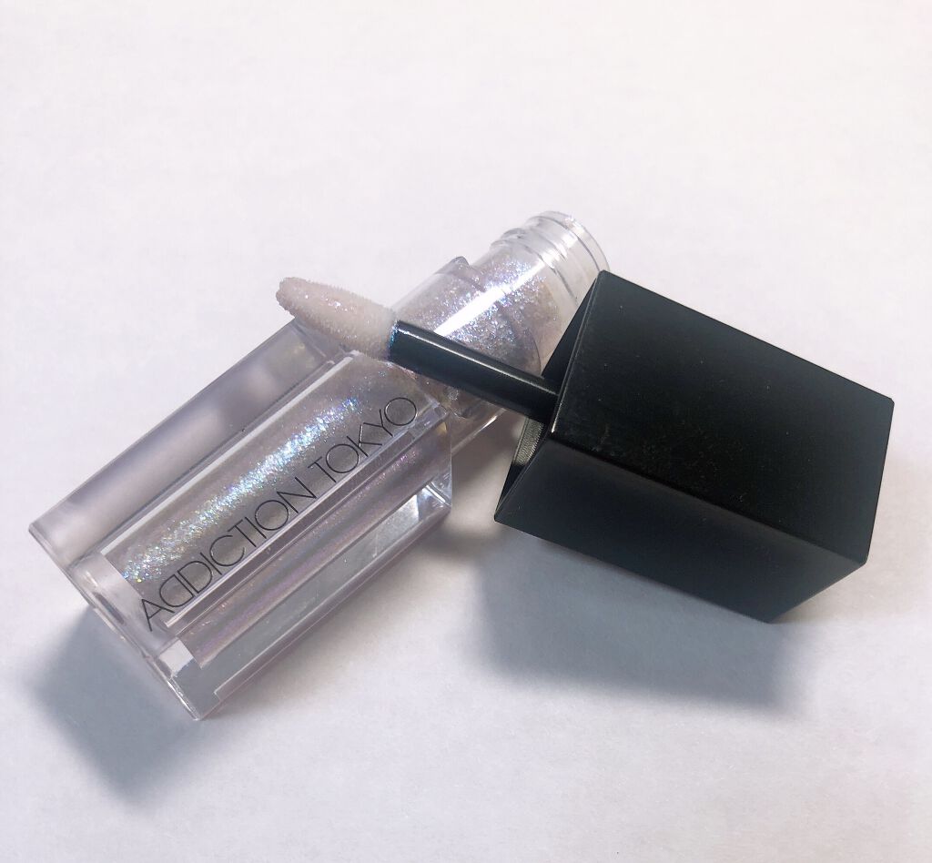 ザ リキッド アイシャドウ　ウルトラスパークル 102 Night in New York/ADDICTION/リキッドアイシャドウを使ったクチコミ（2枚目）