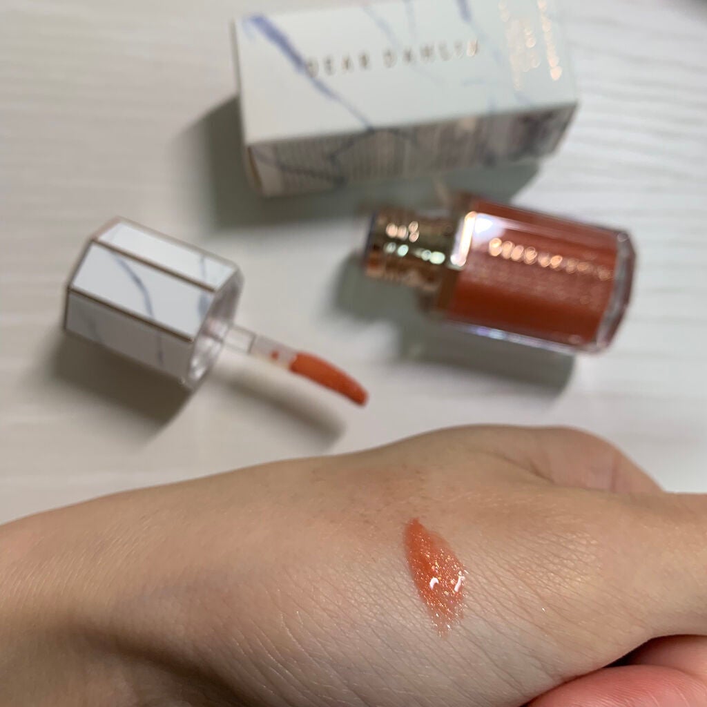 パラダイスオーロラシャインリップトリートメント/DEAR DAHLIA/リップグロスを使ったクチコミ(2枚目)