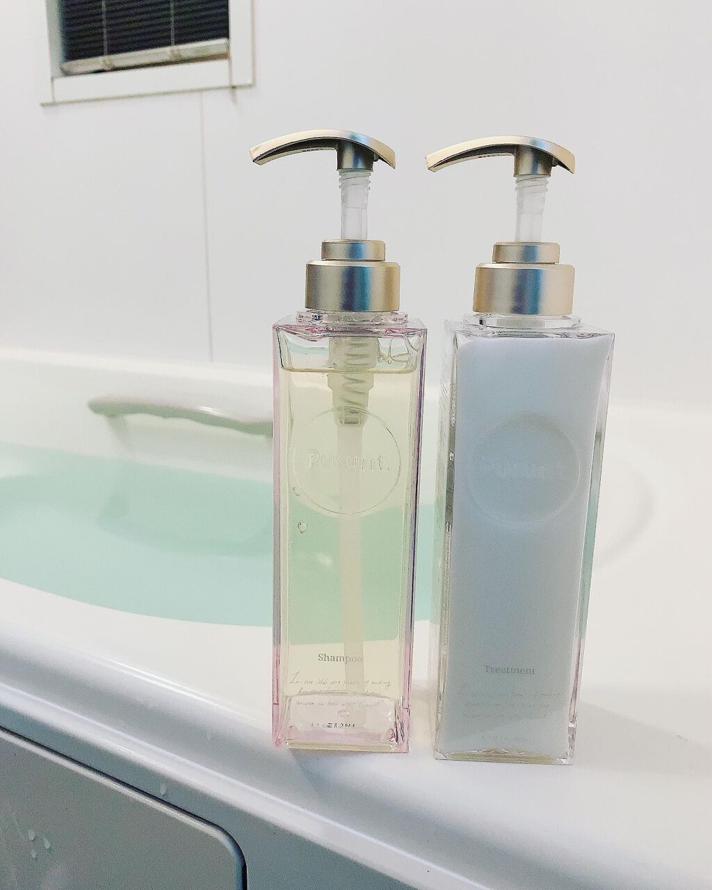 プルント モイストリッチ美容液シャンプー／モイストリッチリペア美容液トリートメント/Purunt./市販シャンプーを使ったクチコミ（1枚目）