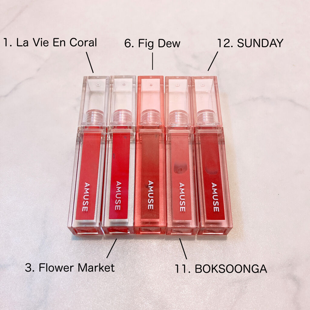 デューティント/AMUSE/リップティントを使ったクチコミ（2枚目）