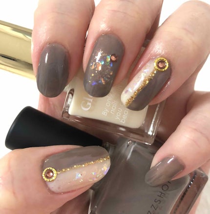 グロッシーコート/スキューズミー/オールインワンネイルを使ったクチコミ(1枚目)