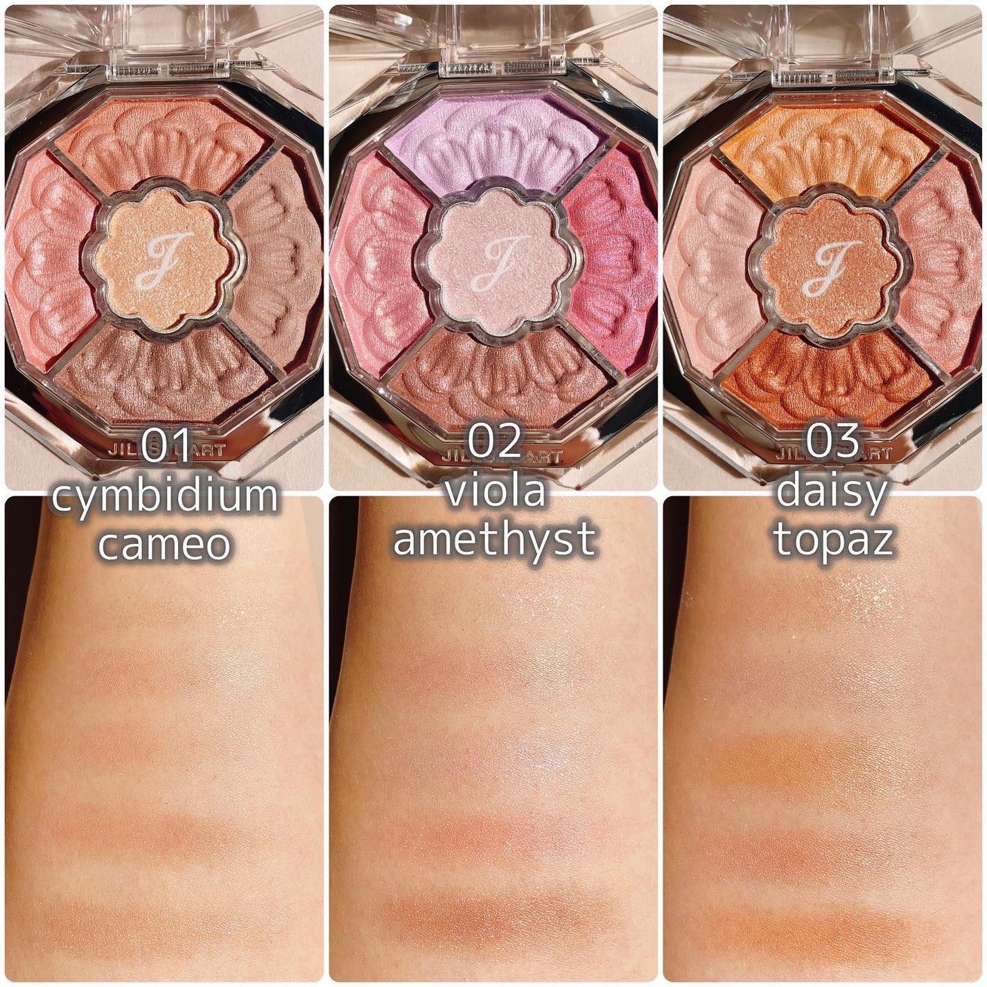 ジルスチュアート ブルームクチュール アイズ ジュエルドブーケ/JILL STUART/アイシャドウパレットを使ったクチコミ(4枚目)