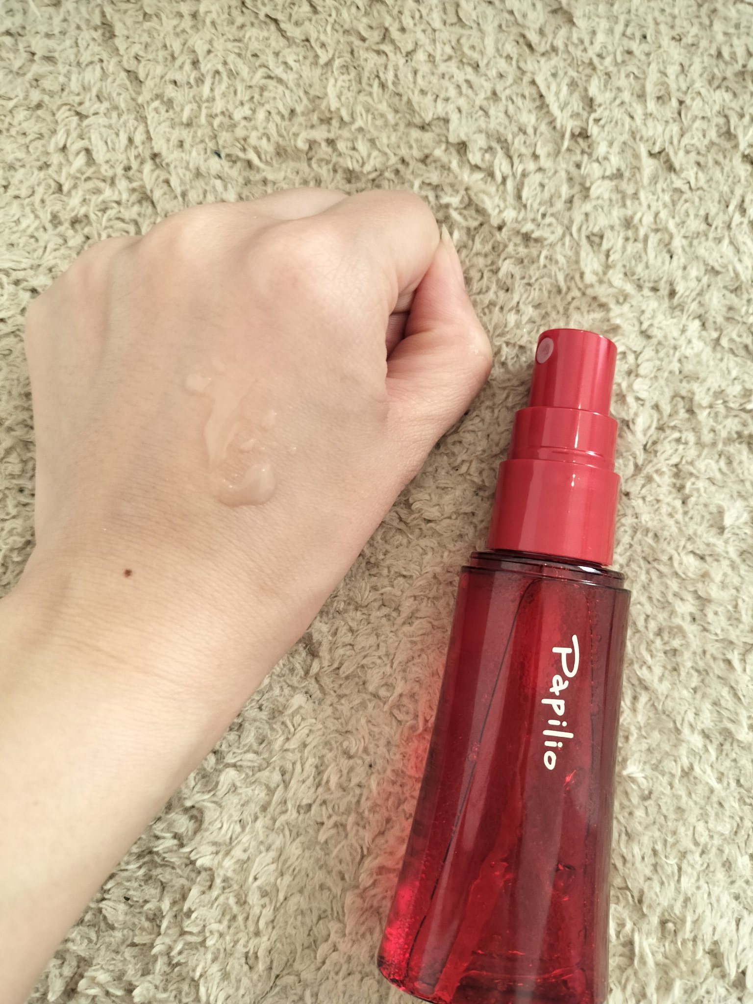 オイル＆エッセンス ミスト/Papilio/ミスト状化粧水を使ったクチコミ（3枚目）