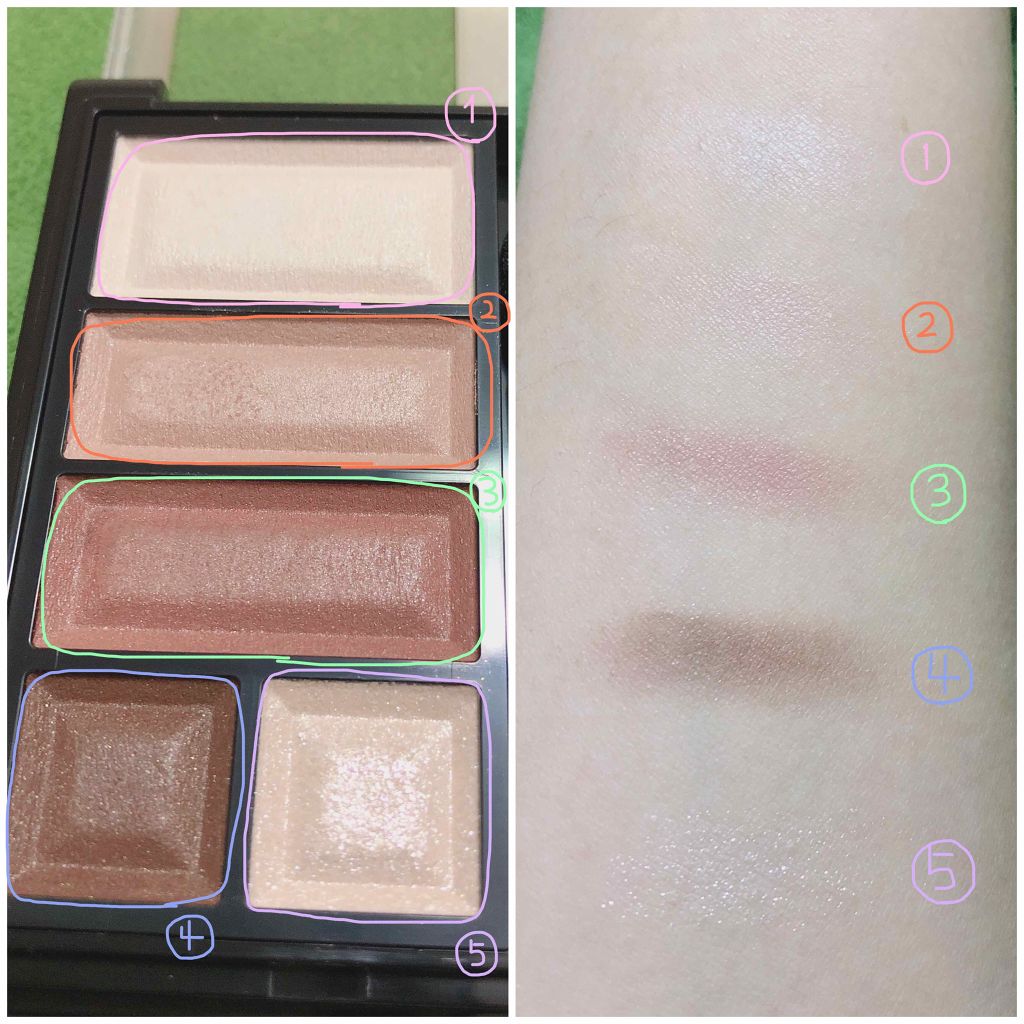 ショコラスウィート アイズ ソフトマット/リンメル ロンドン/アイシャドウパレットを使ったクチコミ(2枚目)