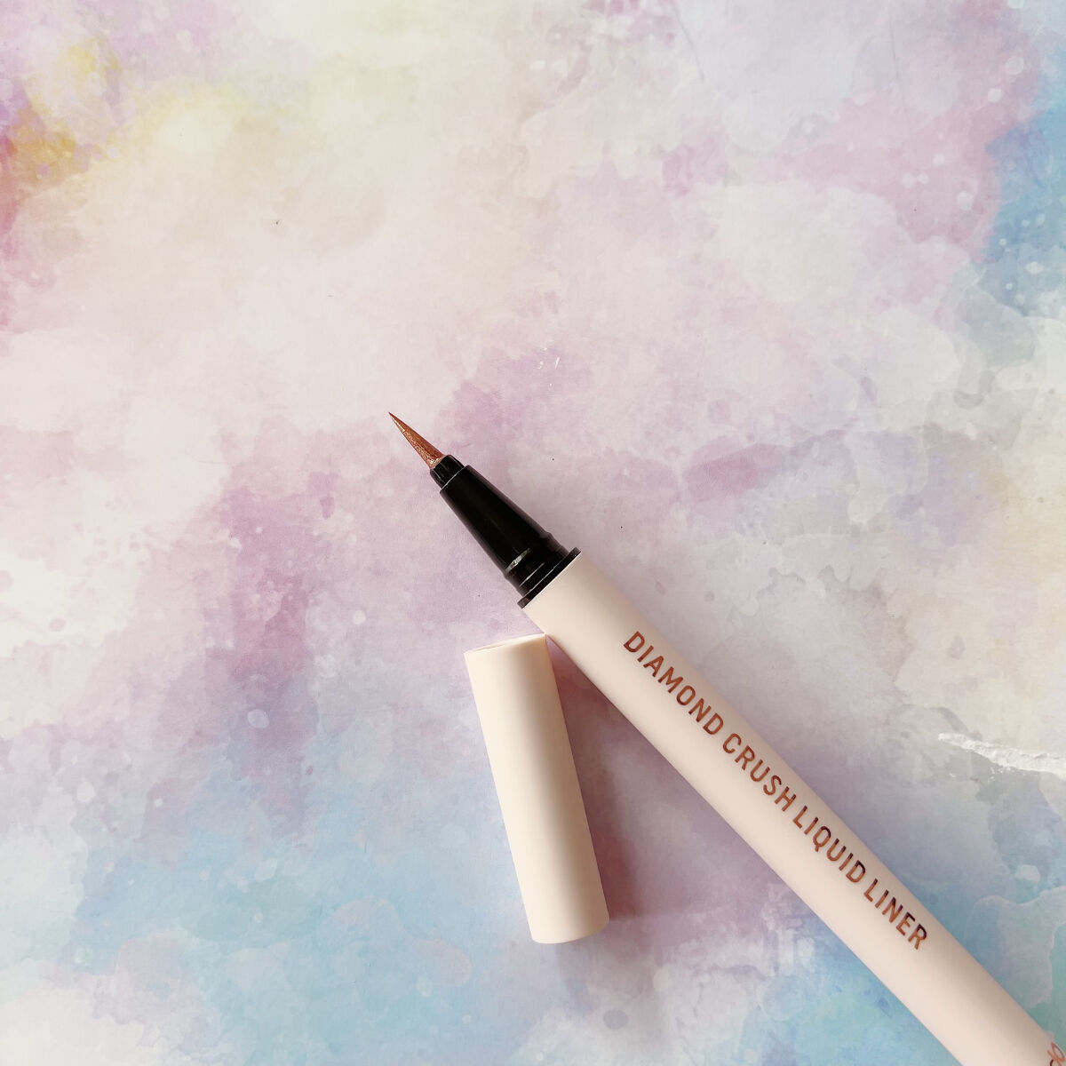 ダイヤモンドクラッシュリキッドライナー/ドド/リキッドアイライナーを使ったクチコミ（2枚目）