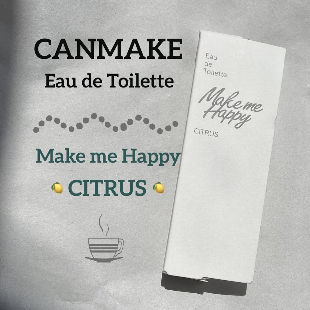 メイクミーハッピー オードトワレ GREEN/キャンメイク/香水(レディース)を使ったクチコミ（1枚目）