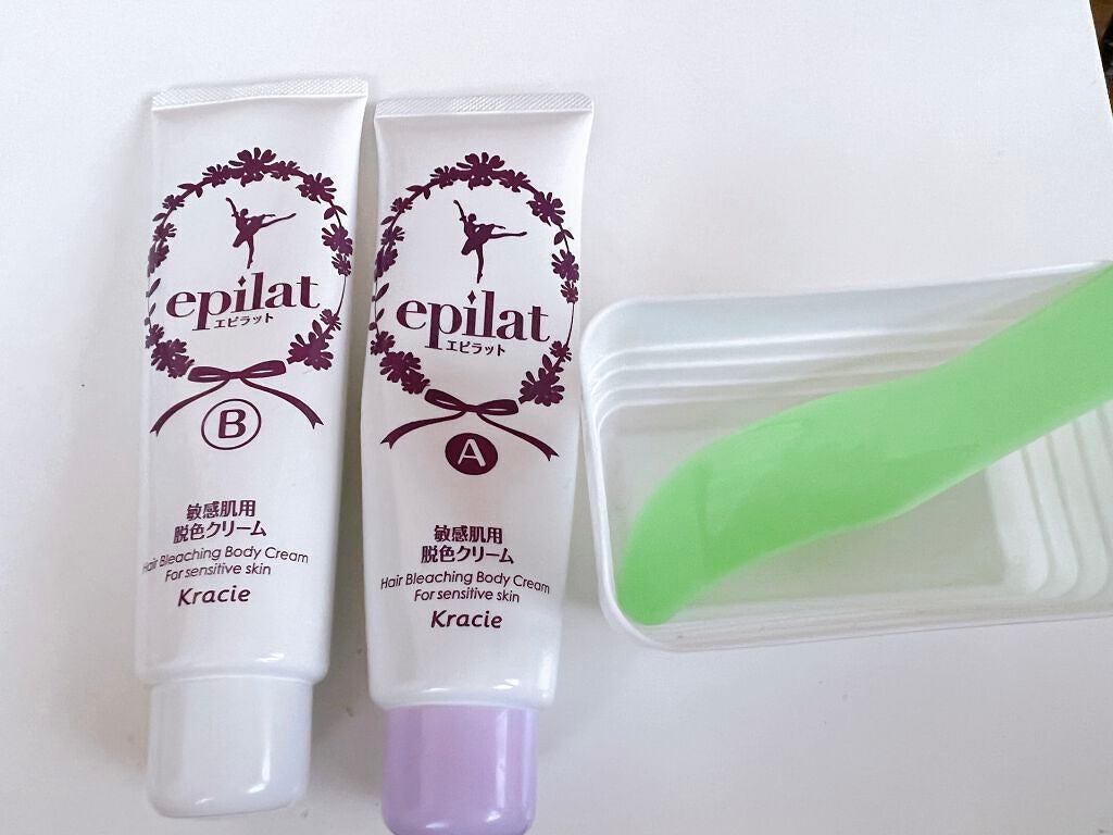 脱色クリーム スピーディー/エピラット/ムダ毛ケアを使ったクチコミ(2枚目)