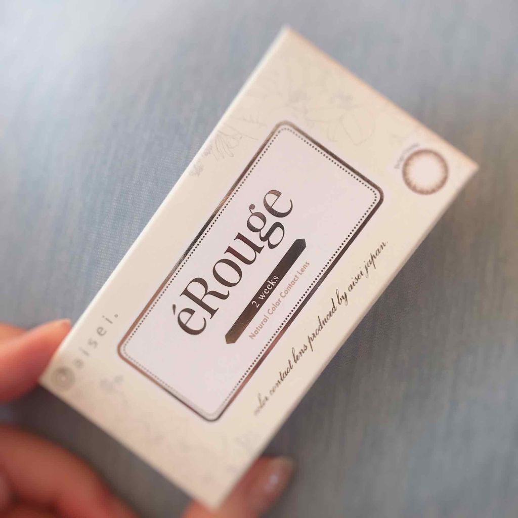 エルージュ 2weeks ベージュオンブル/éRouge/２週間（２WEEKS）カラコンを使ったクチコミ（1枚目）
