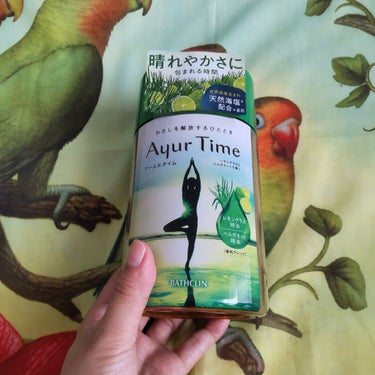 Ayur Time（アーユルタイム） レモングラス＆ベルガモットの香り 720g/アーユルタイム/入浴剤を使ったクチコミ（1枚目）