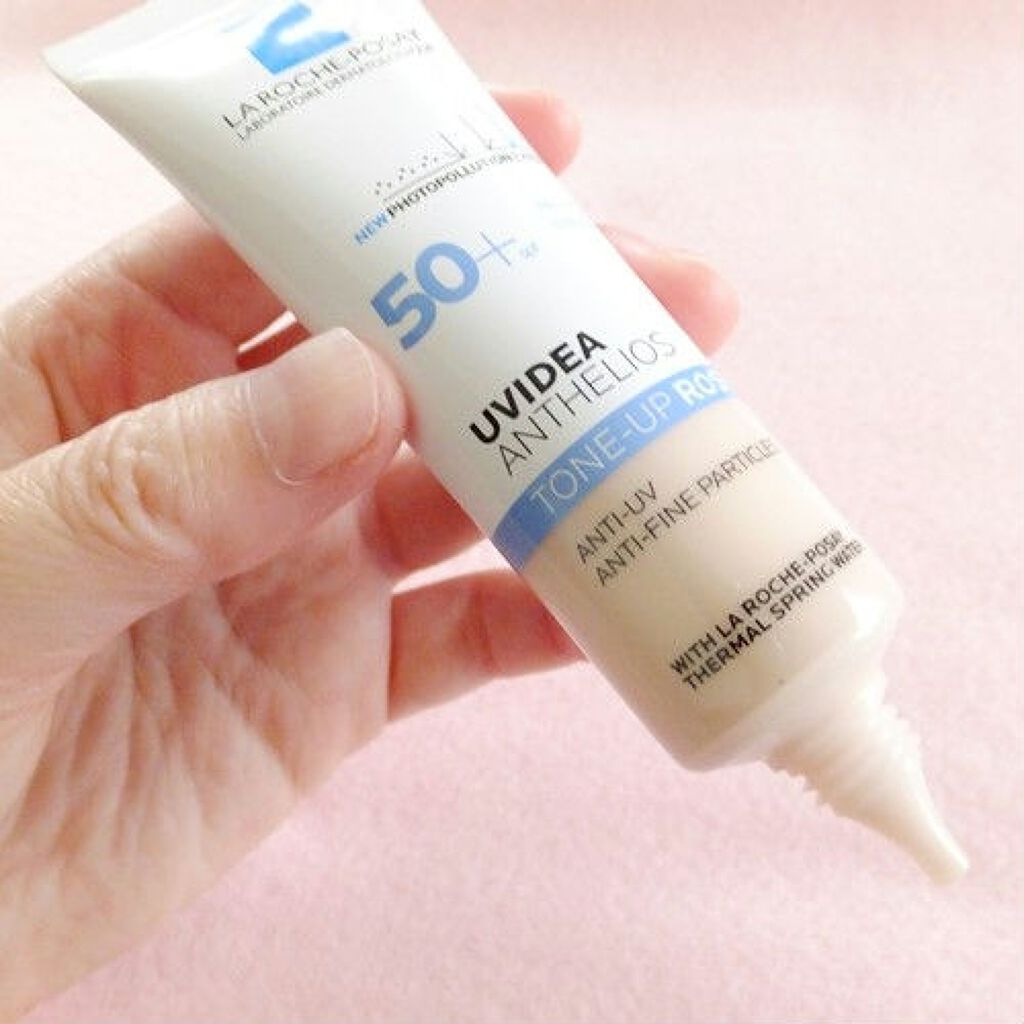 UVイデア XL プロテクショントーンアップ ローズ/ラ ロッシュ ポゼ/日焼け止めクリームを使ったクチコミ（2枚目）