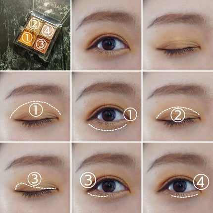 shadow palette /ColourPop/アイシャドウパレットを使ったクチコミ(4枚目)