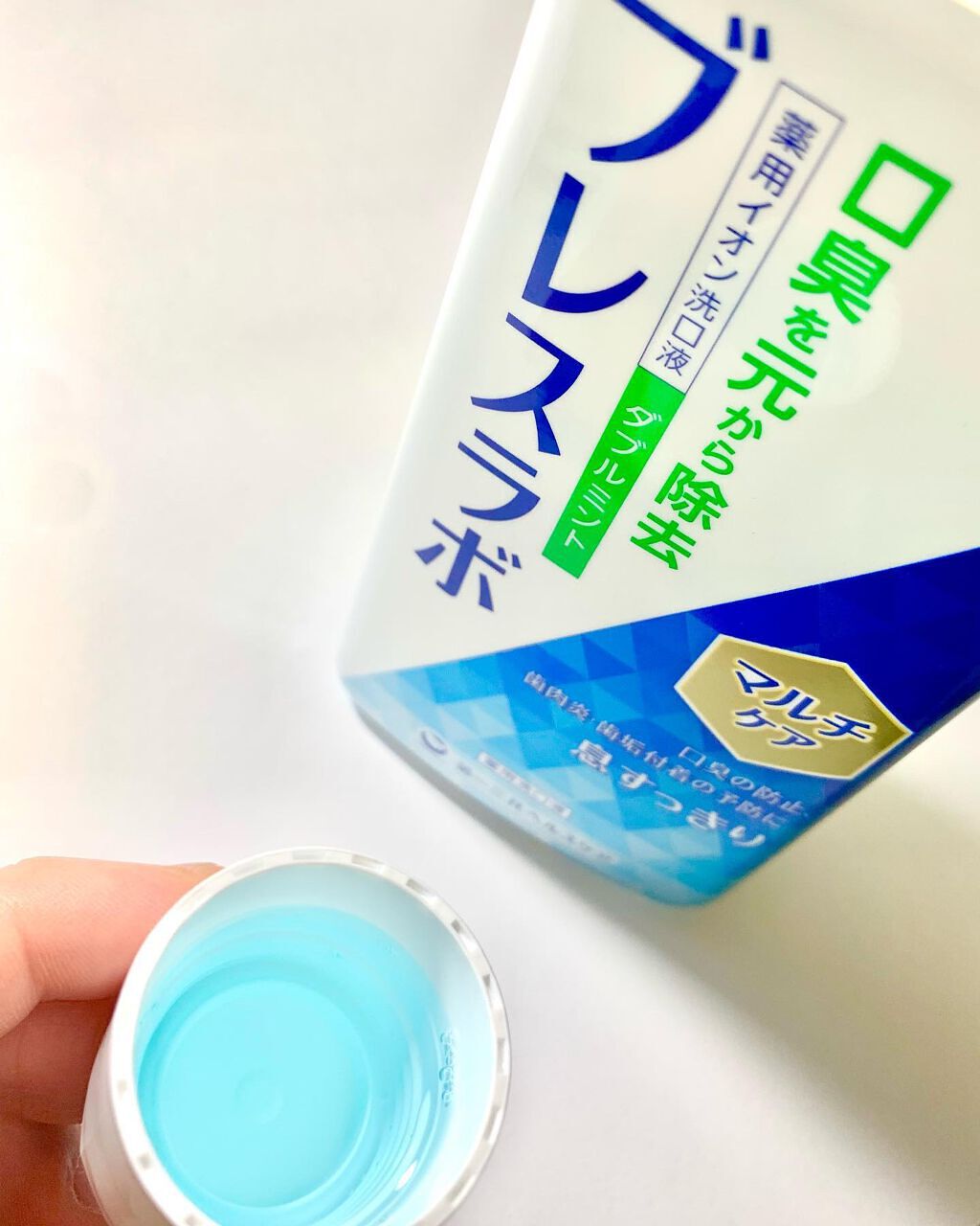 ちいママ on LIPS 「☘ブレスラボマウスウォッシュマルチケアダブルミント☘♡第一三共..」(2枚目)