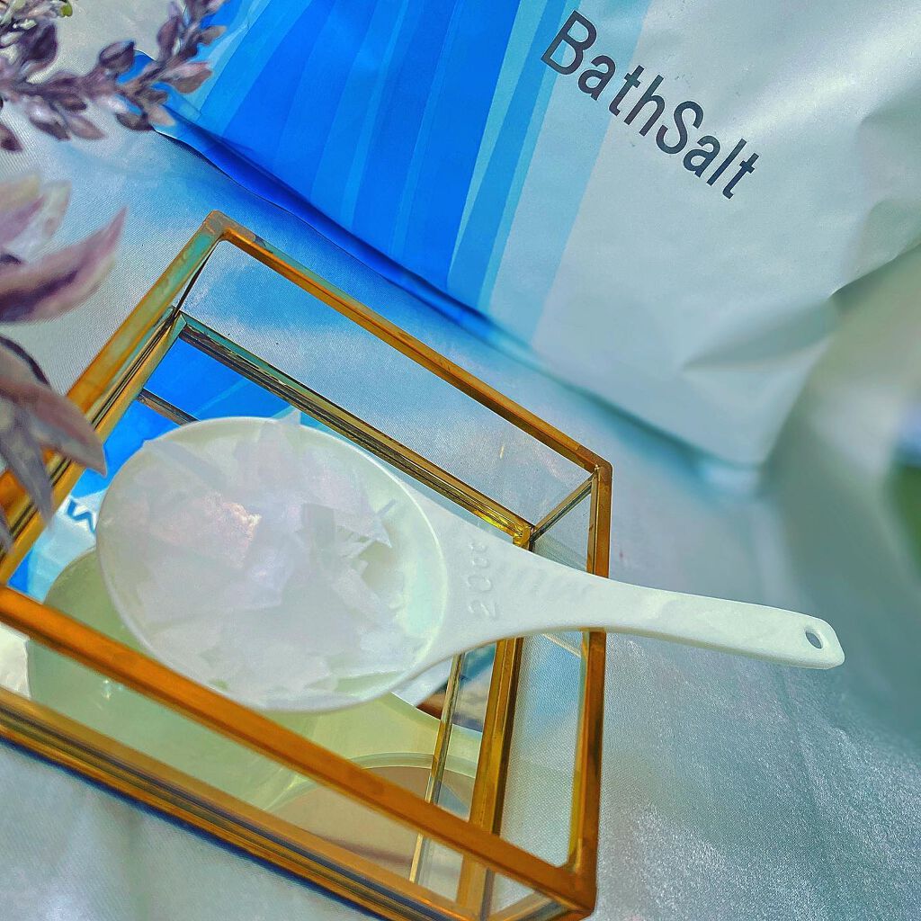 Epsom Salt (エプソムソルト) 国産(岡山県産)/EARTH CONSCIOUS (アースコンシャス)/無機塩系入浴剤を使ったクチコミ(3枚目)