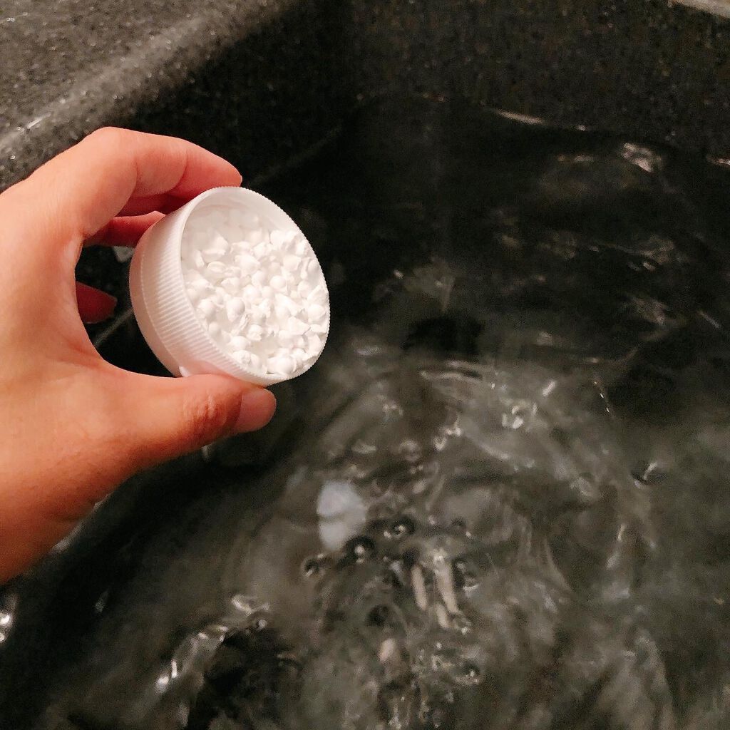 Ayur Time（アーユルタイム） フランキンセンス＆サンダルウッドの香り 40g/アーユルタイム/無機塩系入浴剤を使ったクチコミ（2枚目）