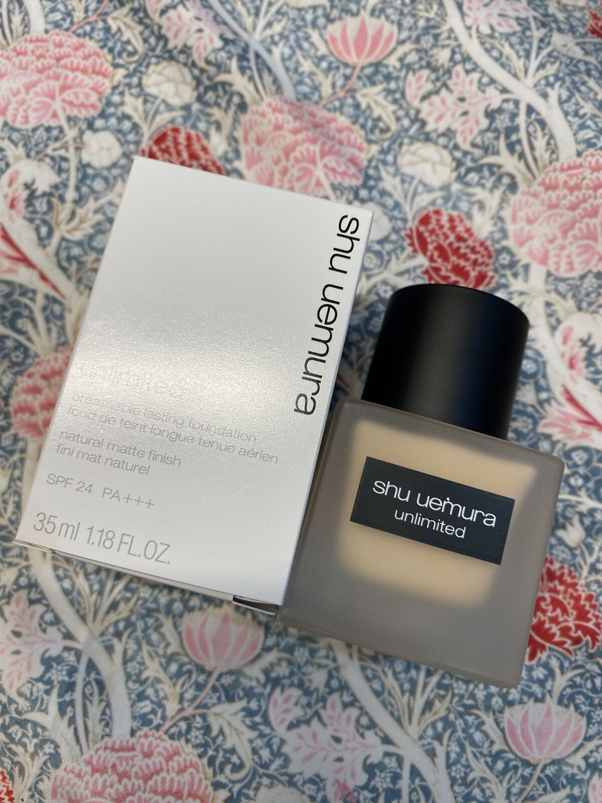 （旧）アンリミテッド ラスティング フルイド/shu uemura/リキッドファンデーションを使ったクチコミ（1枚目）